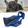 Muzzle for Bulldogs, Dog Muzzle with Short Snout, Adjustable, Soft