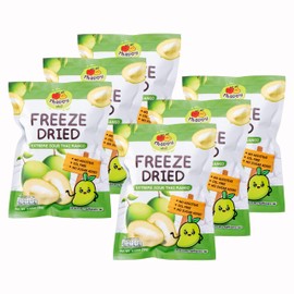 Thappy Fruit Freeze-Dried Extreme Sour Thai Mango Snack | 100% Natural, No Additives, Oil-Free, No Sugar Added 0.53oz (Pack of 6)