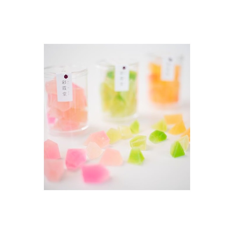 Saikado Eat Gem Amber Sugar, Saika, Peach, Muscat, Mango