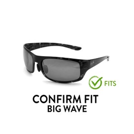 Apex Lenses Non-Polarized Replacement Lenses for Maui Jim Big Wave MJ440 Sunglasses (Deep Blue)