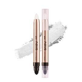 HESBUTY アイシャドウペンシル 高発色 ハイライトアイシャドウ 多機能タイプ ウォータープルーフ 汗・皮脂に強い 立体感メイク 長時間キープ（01-ベースカラー）