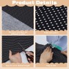FINGERINSPIRE Black Mini Polka Dot Fat Quarters Quilting Fabric Bundles,