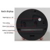 Hodeffior Rainbow Alarm Clock for Kids - Cartoon Luminous Silent