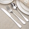 Travel Cutlery Set, 3 Pcs with Portable Pouch CaseReusable Stainless