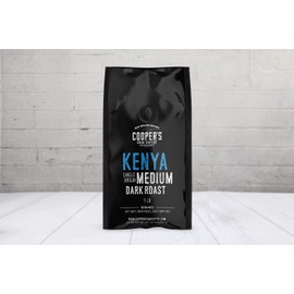 Kenya AA Medium-Dark Roast Coffee Beans, Single Origin Whole Bean or Ground Coffee, Gourmet Coffee - 5lb Bag