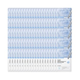 AHC Pure Cotton Mask Pack Moisturizing 100 Sheets / AHC 순면 마스크팩 모이스처 라이징 100매