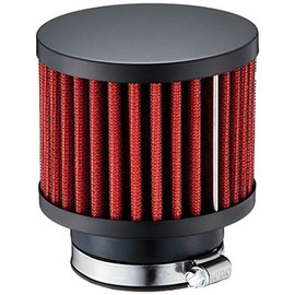 Kijima 102-061R Motorcycle Motorcycle Parts Power Filter Short TW200/225/Celo Red