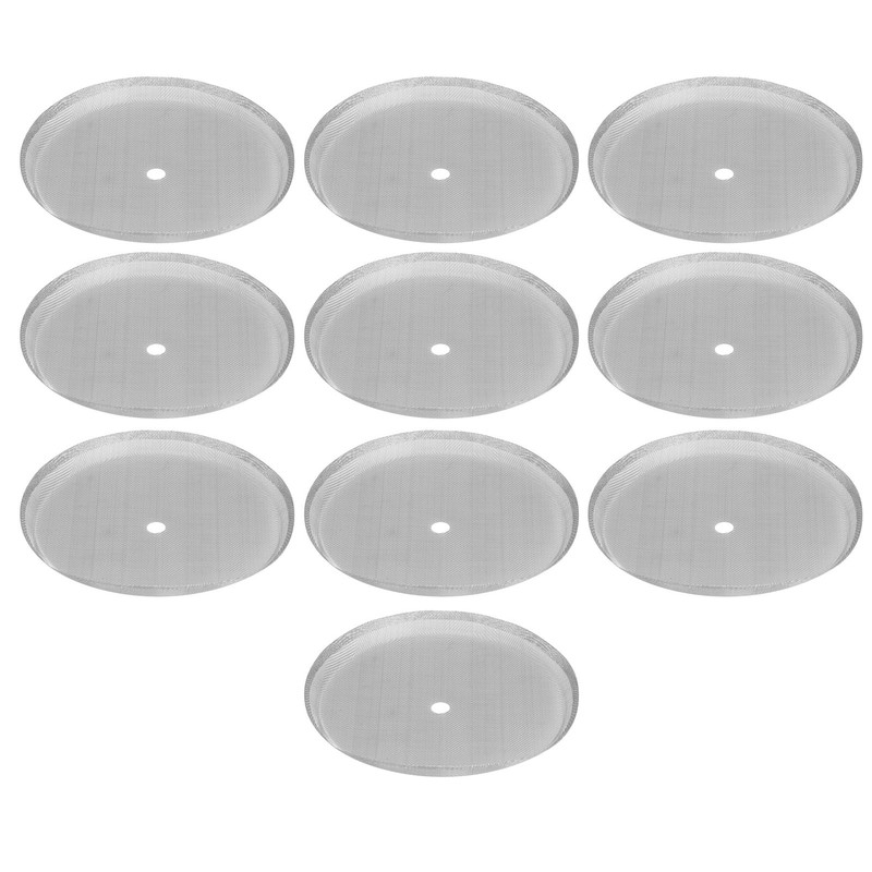 10Pcs Reusable 304 Stainless Steel Filter Mesh for 1000mm Coffee