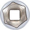 BGS 2930 | Socket, Hexagon | 12.5 mm (1/2") Drive