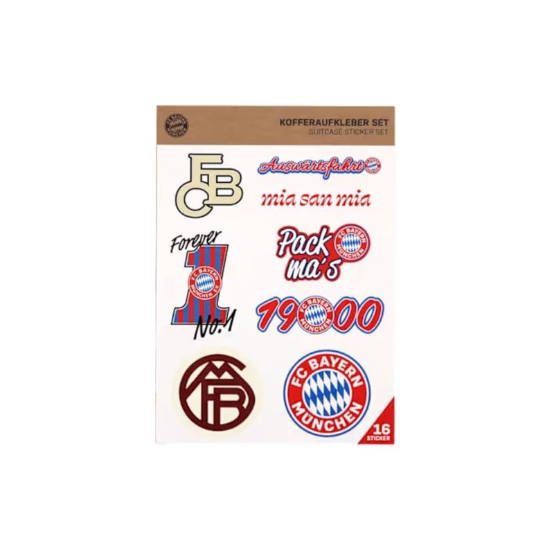 FC Bayern München Suitcase Sticker