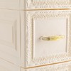 ILWorkTLs 6 Tier Bathroom Floor Cabinet, Vertical Storage with Wheel,