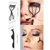 Juego de rizador de pestañas EBANKU, 7 piezas, cepillo para