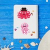 24 Sheets 8.27''×5.9'' Make Your Own Sea Animals Stickers for