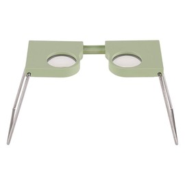 MUTOOP Wearable 4X Pocket Stereoscope - Lightweight Microscope with Adjustable 55-75 mm Lens Distance, Essential for Examiners, Surveyors, Engineers & Architects