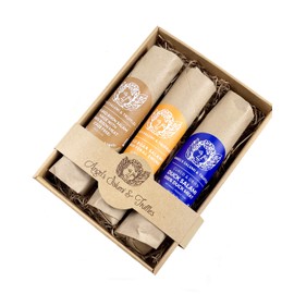 Angel Salumi Exotic Game Salami Crate - Salami Gift Box with Bison, Wild Boar , Duck Salami - Gourmet Salami - Option 3
