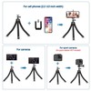 Thapncow Flexible Tripod with Universal Clip, 360° Rotating Smartphone Holder,