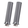 2PCS 20mm Bench Dogs Guide Rail Sliding Slot Stop Aluminum