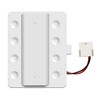 W10866538 W11043011 Refrigerator LED Light Replacement with Cover
