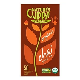 Natures Cuppa Organic Chai Spice Tea 50 Bags