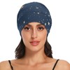 ElliTarr - Gorro de satén con forro para dormir para