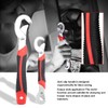 Hilitand 2Pcs Multifunction Wrench Set, Double Head Universal Wrench Spanner