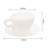 Silicone Muffin Cups for Baking, 16 Pcs Teacup Cupcake Liners,