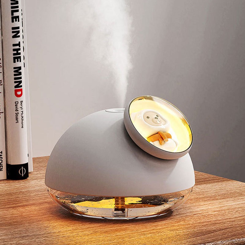 Tabletop Aromatherapy Humidifier Rechargeable Large Capacity Aroma Humidifier for Bedroom