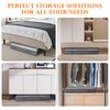 AiQInu Pack of 3 Underbed Storage Boxes 100 x 50