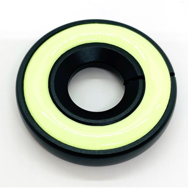 Black/Black Luminous Ignition Lock Cover Ring Decorative Sticker Ring Keyhole
