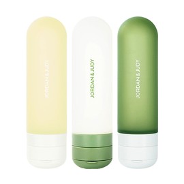 INUSO Refillable Silicone Travel Size Containers – 1.7 fl.oz (50ml), TSA Approved Travel Bottles for Toiletries, BPA-Free, Leakproof, Cruise Travel Essentials