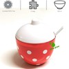 Berossi Sugar Bowl with Spoon, Sugar Pot as Salt Jar,