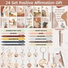 Mooliwe 72 Pcs/24 Set Positive Affirmation Gift Set Gratitude Notebooks