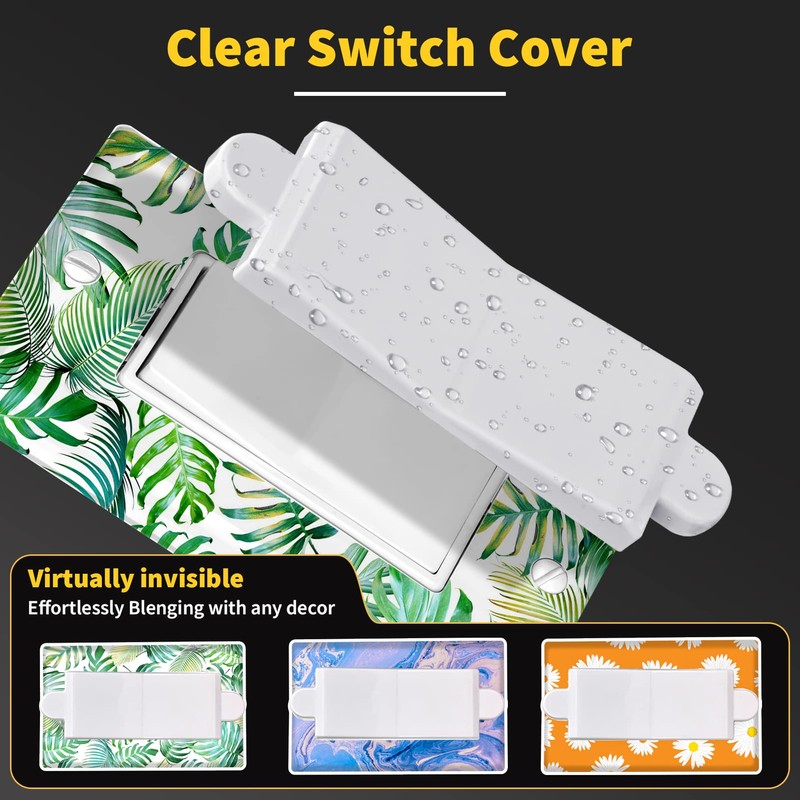 Child Proof Switch Cover and Guard - Light Switch Blocker
