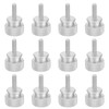 sourcing map 12pcs M3x10mm Knurled Thumb Screw Computer Case Threaded