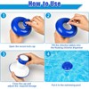 KATELUO 5 Inch Dosing Float, Chlorine Dosing Float, Pool Float,