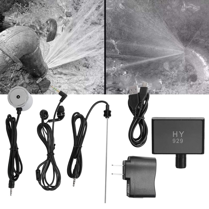 CYTGOUPER Underground Water Leak Detector Tool,Water Leak Detector with Dual