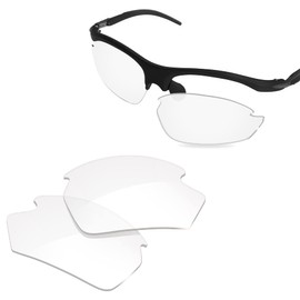 Glintbay 100% Precise-Fit Replacement Sunglass Lenses for Rudy Project Rydon - Crystal Clear Non-polarized