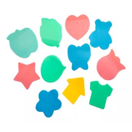 Post 600 Figuras Post It Transparentes Notas Adhesivas Kawaii