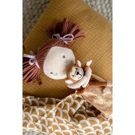 Little Dutch Sophia 4526 Rag Doll Cuddly Doll with Monkey (35 cm)