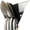 4-Pack Metal Wall Mount Garage Hooks for Garden Tools, Chairs,