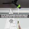 Ceiling Fan Cleaner Duster with 75'' Extension Pole, Flexible High