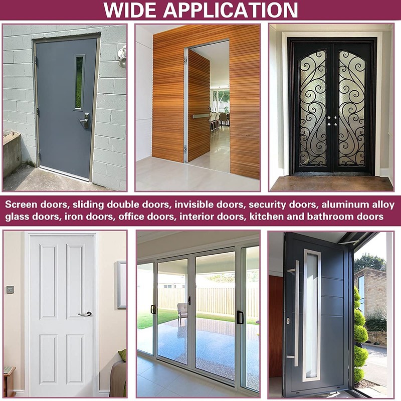 Punch-Free Automatic Sensor Door Closer - Multifunctional for Residential and