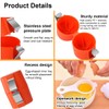 Ruayia Egg Shell Opener with Egg Separator, Egg Shell Opener