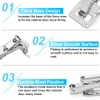 CYNNXIA 2 PCS 170 Degree Cabinet Hinge Kitchen Cupboard Doors