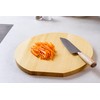 Aomori Hiba Round Cutting Board, Large Round Cutting Board