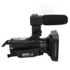 4K Video Camera with Remote Control Microphone Lens Hood 18X