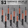 10-Pack Triangle Screwdriver Set - Premium S2 Steel Triangle Bit