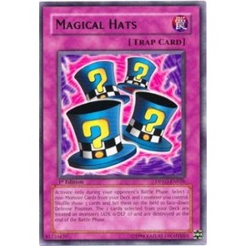 YuGiOh Duelist Pack Yugi Single Card Magical Hats DPYG-EN028 Rare [Toy]