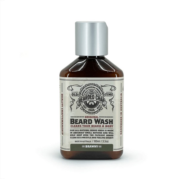 The Bearded Chap Brawny Original Beard Wash Travel Edition 100ml