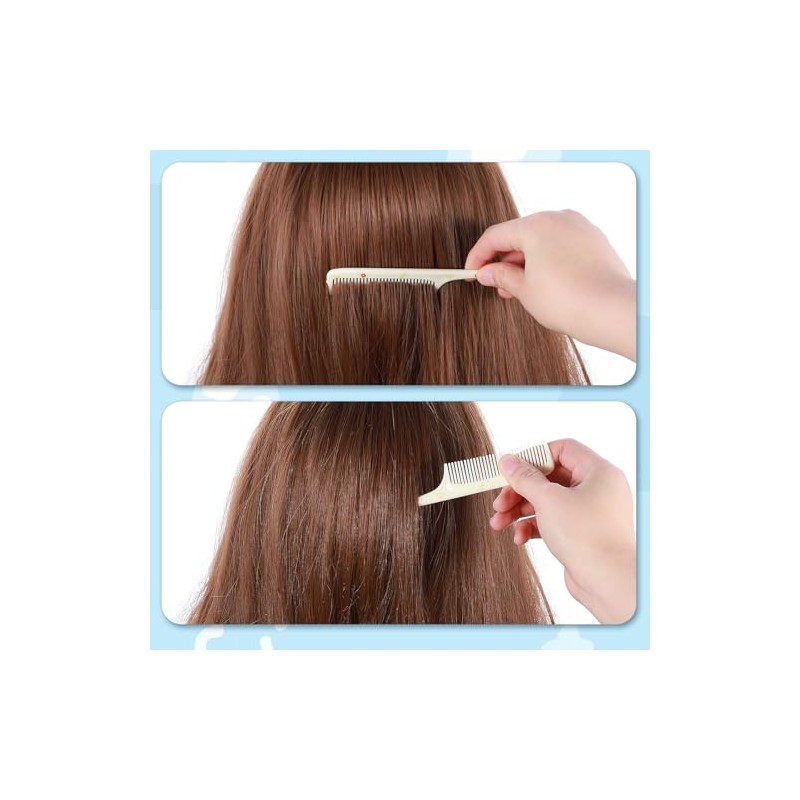Styquenzer Bonito Juego de Peines para El Cabello, 4 Cepillos